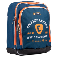 Рюкзаки та сумки - Рюкзак шкільний SMART H-55 College league синій (558034)