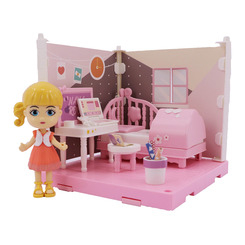Куклы - Игровой набор Funky Toys Уютный уголок Кукла в спальне (FT3105)