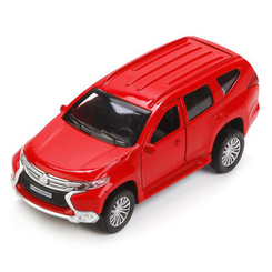 Коллекционные автомодели - Автомодель Технопарк Mitsubishi Pajero Sport 1:32 красная (PAJERO-SR)