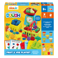 Наборы для лепки - Набор для творчества с пластилином Addo Ready Steady Dough Овощи и фрукты (318-13184-BN) Наборы для лепки - Набор для творчества с пластилином Addo Ready Steady Dough Овощи и фрукты (318-13184-BN)