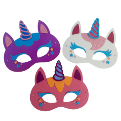 Аксессуары для праздников - Набор масок Apli Krapli Сделай сам Единорожки 3 шт (2252536968011) Аксессуары для праздников - Набор масок Apli Krapli Сделай сам Единорожки 3 шт (2252536968011)
