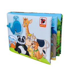 Розвивальні іграшки - М'яка книжка Macik Тварини (МС 070301-03)