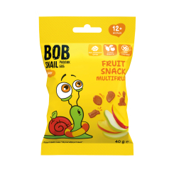 Сладости - Фруктовый снек Bob Snail Мультифруктовый (4820219347521)