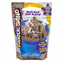 Антистресс игрушки - Кинетический песок для творчества Kinetic Sand Beach (71435)