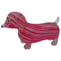 Антистресс игрушки - Игрушка-антистресс Monster Gum Крутой замес Marble Sausage Dog красная (38979/2)