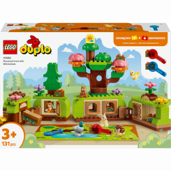 Конструкторы LEGO - Конструктор Lego DUPLO Лес открытий с дикими животными (10480)