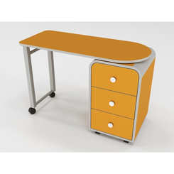 Дитячі меблі - Дитячий стіл поворотний Меблі UA Піонер UA Q Жовтий (50661)