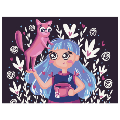 Товари для малювання - Картина за номерами Brushme Допитливі друзі (KBS0119) Товари для малювання - Картина за номерами Brushme Допитливі друзі (KBS0119)