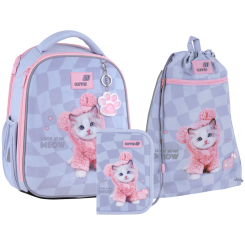 Рюкзаки та сумки - Шкільний набір Kite Education Studio Pets (SET_SP26-555S)