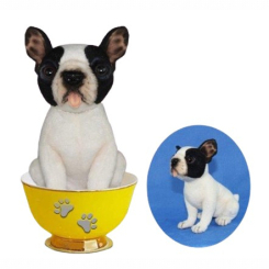 М'які тварини - Мʼяка іграшка Hansa Французький бульдог 15 см (4806021984130)