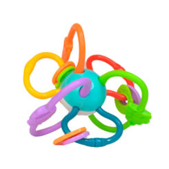 Брязкальця, прорізувачі - Брязкальце Lindo Різнокольорові дуги (6902312001901)