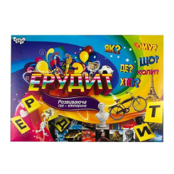 Настільні ігри - Настільна гра Danko toys Ерудит (DTG26-U) Настільні ігри - Настільна гра Danko toys Ерудит (DTG26-U)
