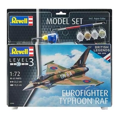 3D-пазлы - Набор для моделирования Revell Истребитель Еврофайтер тайфун 1:72 (RVL-63900)