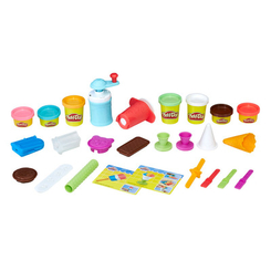 Набори для ліплення - Ігровий набір Play-Doh Створи улюблене морозиво (E0042)