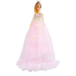 Куклы - Кукла в длинном платье Mic Звездопад розовый (ASR180) (207531)