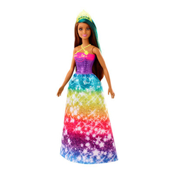 Ляльки - Лялька Barbie принцеса з Дрімтопії з блакитним волоссям (GJK12/GJK14)