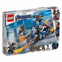 Конструкторы LEGO - Конструктор LEGO Marvel Super heroes Атака аутрайдеров (76123)