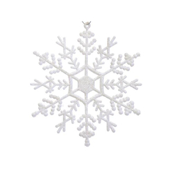 Аксесуари для свят - Ялинкова прикраса Elena 12 см Білий (801-160) (MR63040)