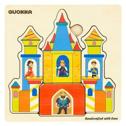 Развивающие игрушки - Пазл-мозаика Quokka Сказочный замок (QUOKA012PM)