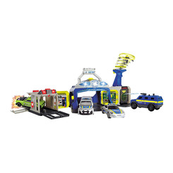 Рятувальна техніка - Набір Dickie toys Sos Управління поліції зі світлом і звуком (3719011)