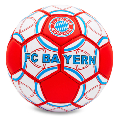 Спортивные активные игры - Мяч футбольный Bayern Munchen FB-0047-153 Ballonstar №5 Бело-красный (57566085) (3718460756)