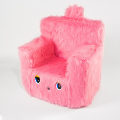Детская мебель - Детский Стульчик Zolushka Пушистик 43см розовый (ZL6263)