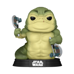 Фигурки персонажей - Фигурка Funko Pop Star Wars Мандалорец и Грогу Ротта Хатт (90823)