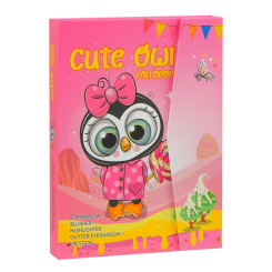 Косметика - Набор косметики Shantou Jinxing Cute owl розовый (8624 DO1/2)