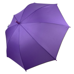 Зонты и дождевики - Детский яркий зонтик-трость от Toprain 6-12 лет фиолетовый Toprain039-1