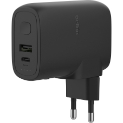 Павербанки - Зарядний пристрій мережевий Belkin 25Вт USB-С PD PowerBank 5000 мАгод кабель USB-C > USB-C 1м чорний (BPZ003BT1MBK-B6) Павербанки - Зарядний пристрій мережевий Belkin 25Вт USB-С PD PowerBank 5000 мАгод кабель USB-C > USB-C 1м чорний (BPZ003BT1MBK-B6)