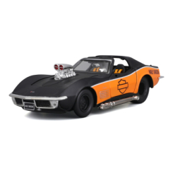 Автомодели - Автомодель Maisto Harley-Davidson Custom 1970 Chevrolet Corvette (32160/32193)
