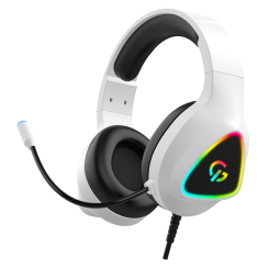 Навушники - Ігрова гарнітура GamePro з RGB підсвічуванням (HS615)