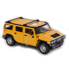 Коллекционные автомодели - Авто Hummer H2 SUV (1 24) (31231 yellow)