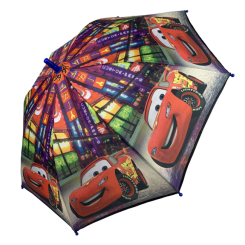Зонты и дождевики - Детский зонтик-трость  Тачки Paolo Rossi  разноцветный  090-1