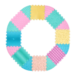 Развивающие коврики - Массажный коврик Ortek Пазлы 8 элементов + 8 секторов пастель (4820264131373) Развивающие коврики - Массажный коврик Ortek Пазлы 8 элементов + 8 секторов пастель (4820264131373)