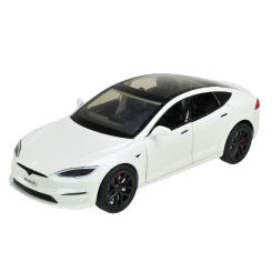 Автомоделі - Автомодель Автопром Tesla model S біла (AP7713/4)