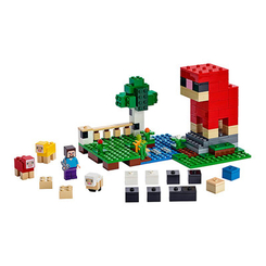 Конструкторы LEGO - Конструктор LEGO Minecraft Шерстяная ферма (21153)