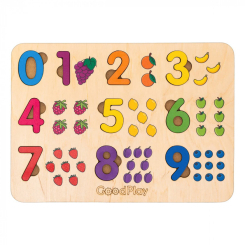 Развивающие игрушки - Пазл-сортер Good Play Магия чисел (PS-4-004)
