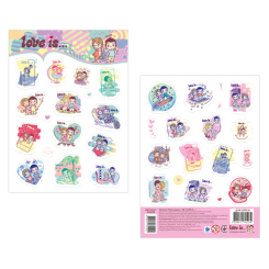 Набори для творчості - Набір наліпок Перо Love is... Бути удвох (700002)