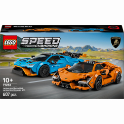 Конструкторы LEGO - Конструктор ​LEGO Speed Champions Lamborghini Revuelto и Huracan STO (77238)