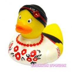 Іграшки для ванни - Іграшка для купання Funny Ducks Качечка Україночка (L1069)