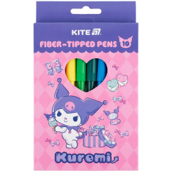Канцтовары - Набор фломастеров Kite Kuromi 10 цветов (HK25-455)