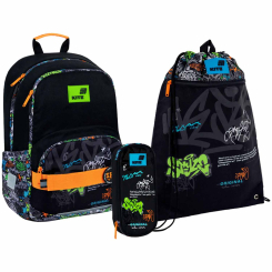 Рюкзаки та сумки - Шкільний набір Kite Education Street style (SET_K26-585M-4)