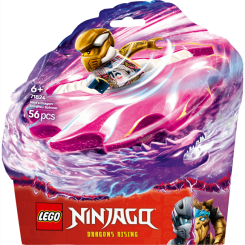 Конструкторы LEGO - Конструктор LEGO NINJAGO Дракон Сори Спин-джитсу (71824)