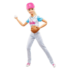 Модельные куклы - Кукла Barbie Я могу быть Спортсменка бейсболистка (DVF68/FRL98) (DVF68/FRL98 )