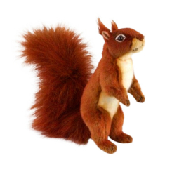 Мягкие животные - Мягкая игрушка Hansa Рыжая белка 33 см (4806021984079)