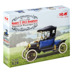 Конструкторы с уникальными деталями - Конструктор ІСМ Американский пассажирский автомобиль Model T Roadster 1913 года (24001)