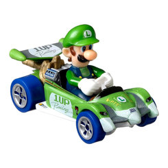 Автомодели - Машинка Hot Wheels Mario kart Луиджи Circuit special (GBG25/GRN18)