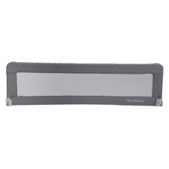 Манежи - Защитный бортик для кроватки Velano Wolli light grey (46167)