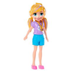 Маленькі ляльки - Лялька Polly Pocket Trendy outfit Поллі у шортах (GCD63/FWY23)